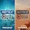 Signmission No Guns Allowed OSHA Notice Sign, Vinyl Decal, 10in W x 7in L, 2PK OS-2PACK-NS-D-710-L-16133 - alternate 4